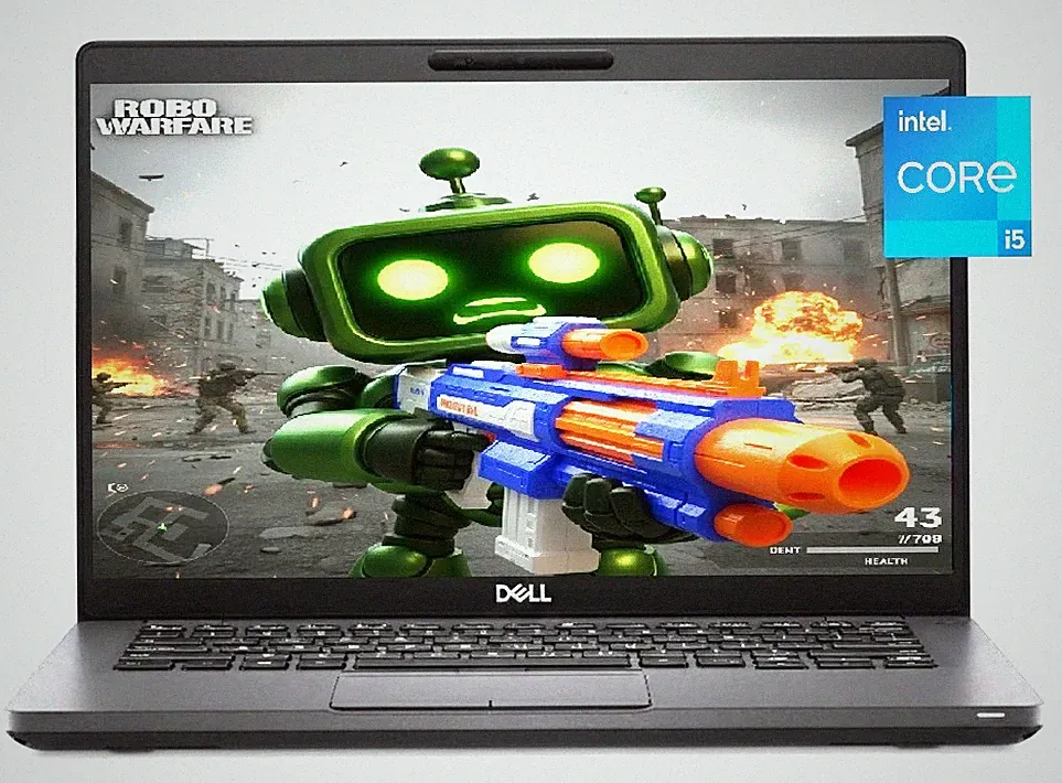 14" FHD TouchScreen Dell Laptop PC: Intel i5 Quad Core! 16GB RAM, 256GB NVME SSD