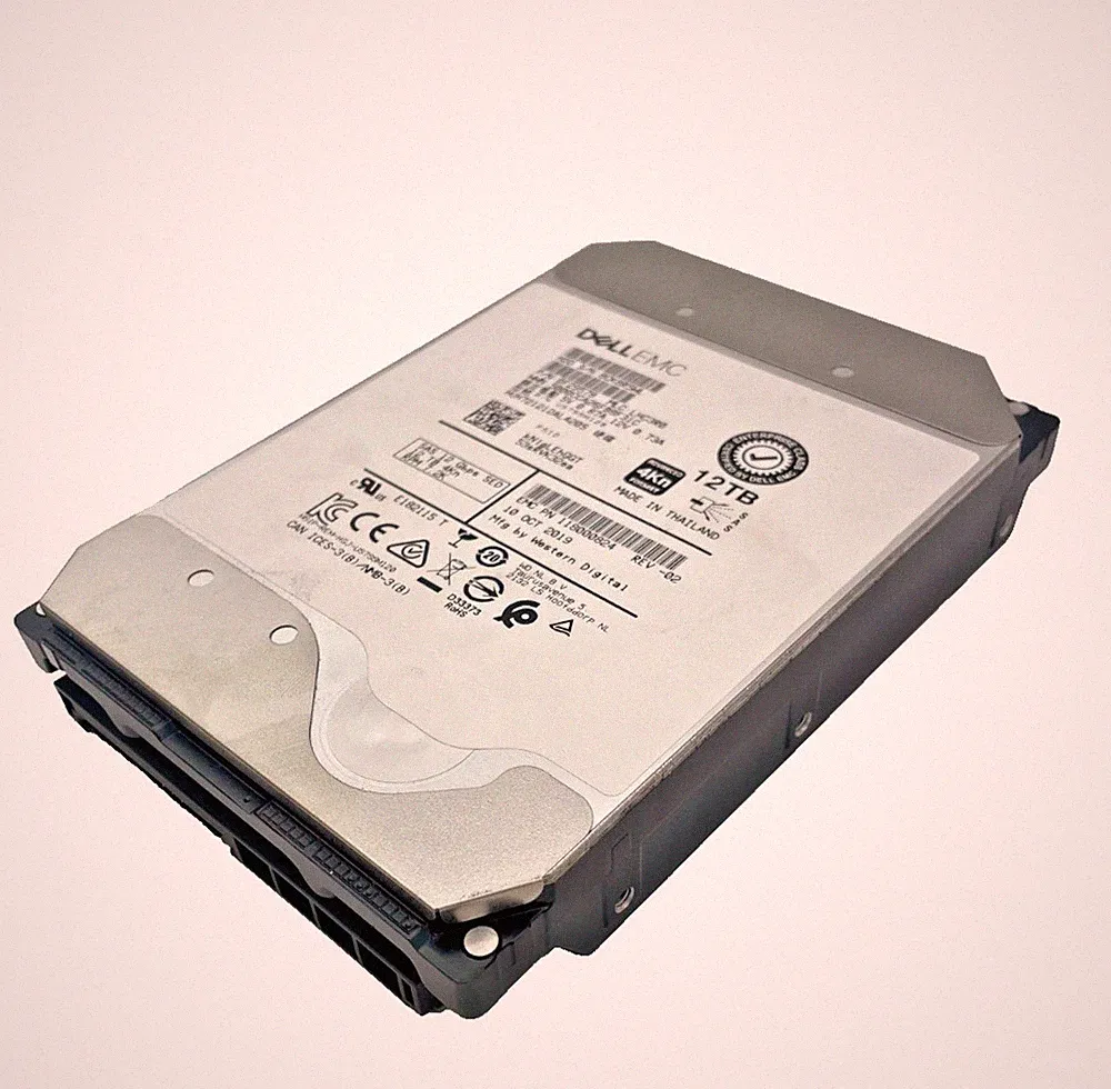 Dell EMC WD-HITACHI H5H72121 EMC12T0 12TB 7.2K SAS 12Gb/s SED 3.5in B POH 40-60k