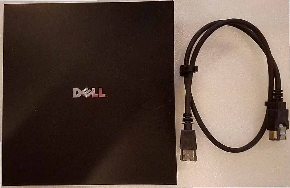 DELL Model 0KM001 PD02S External Hard Drive Carrier M6688D E-Media Bay US Seller