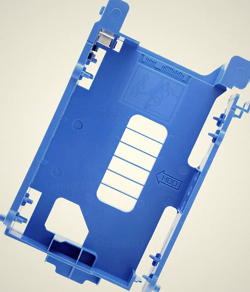 Double 2.5" SATA Hard Drive HDD Caddy Bracket 54PCC Replacement for Dell Opti...