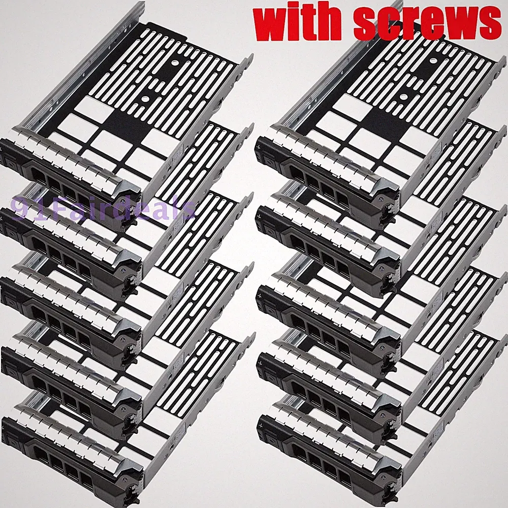 LOT 3.5" Hard Drive Tray Caddy For Dell PowerEdge T320 T410 T420 T610 T620 T710