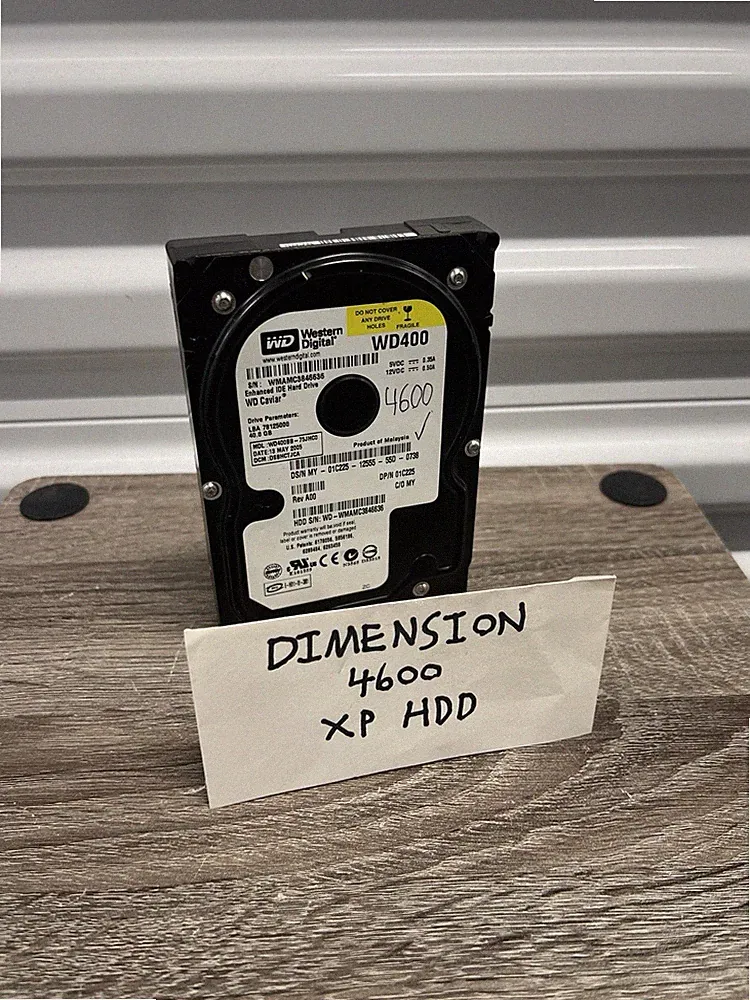Windows XP 40GB IDE Replacement Hard Drive FOR Dell Dimension 4600 WD400